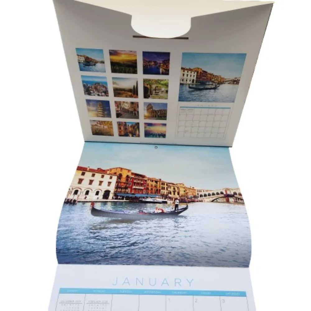 🆕️⬇️ITALY 2026 MONTHLY WALL CALENDAR